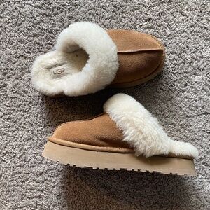 UGG Cream Shearling Lined Footwear